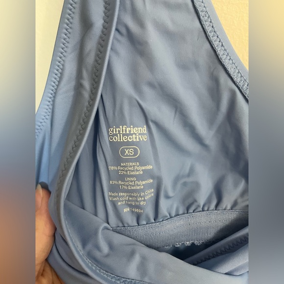 Discontinued Girlfriend Collective One Piece Bathing Suit - Picture 2 of 3